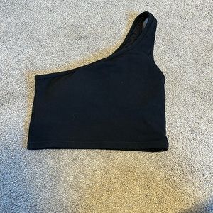 One shoulder tank